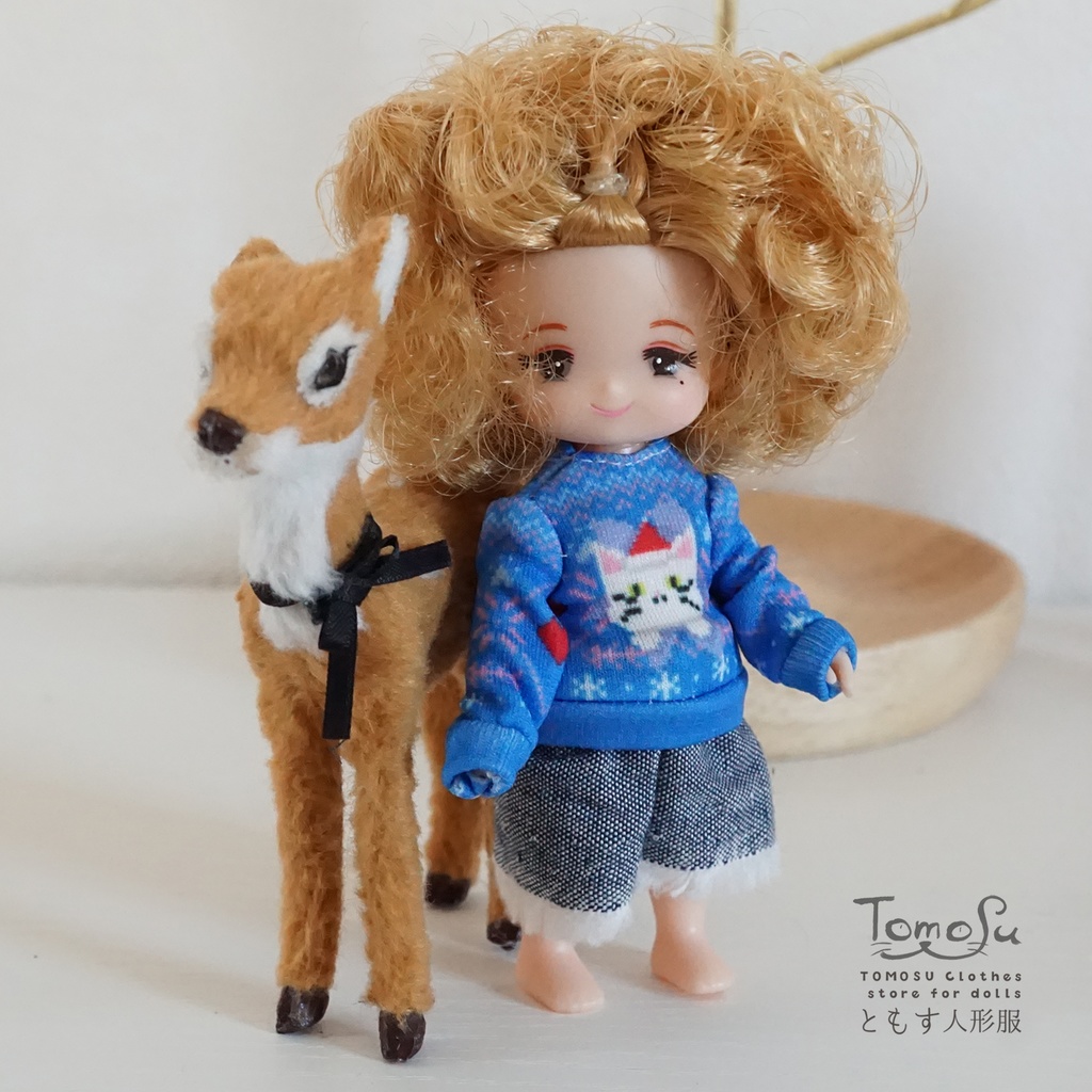 11㎝向けダサセーター風トップス