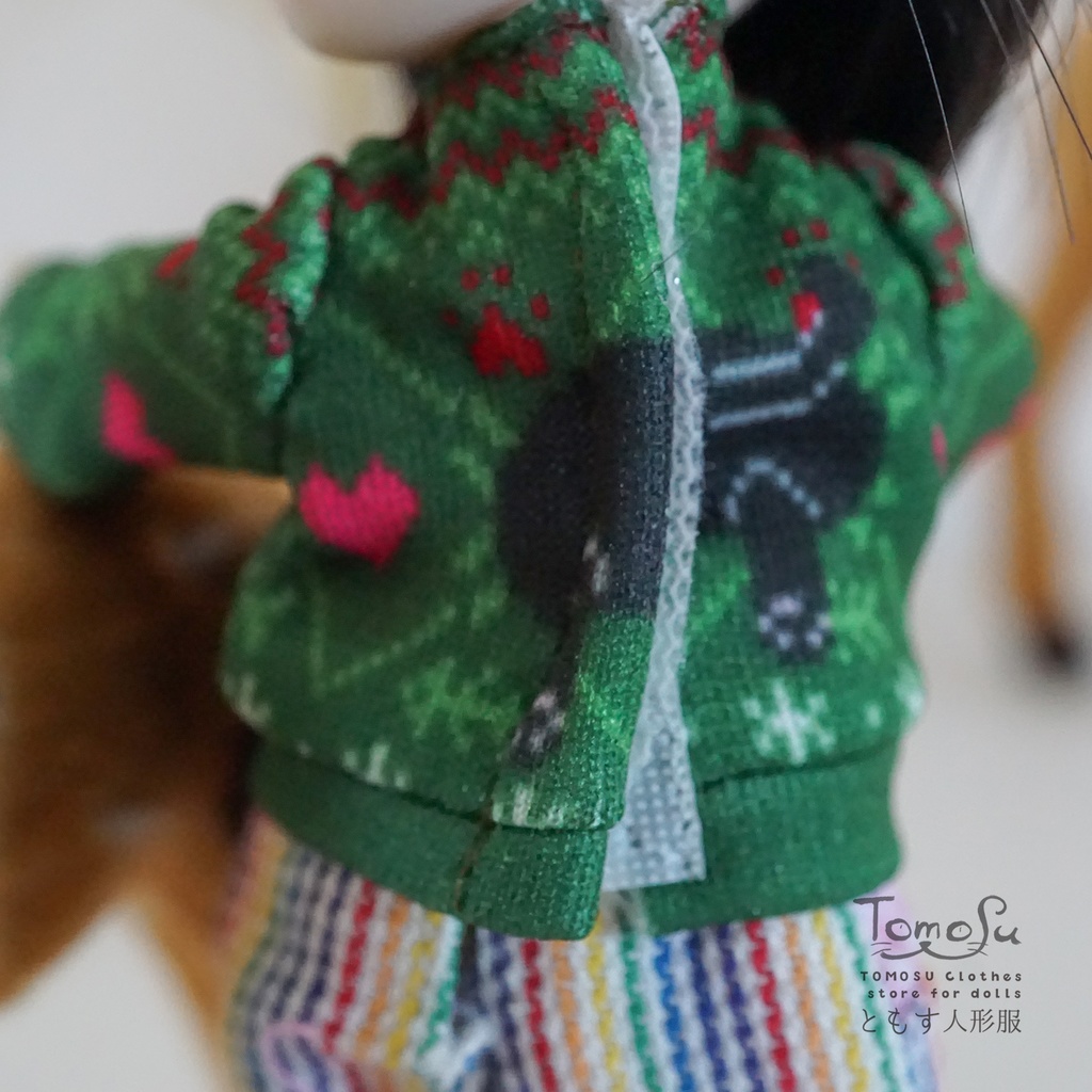 11㎝向けダサセーター風トップス