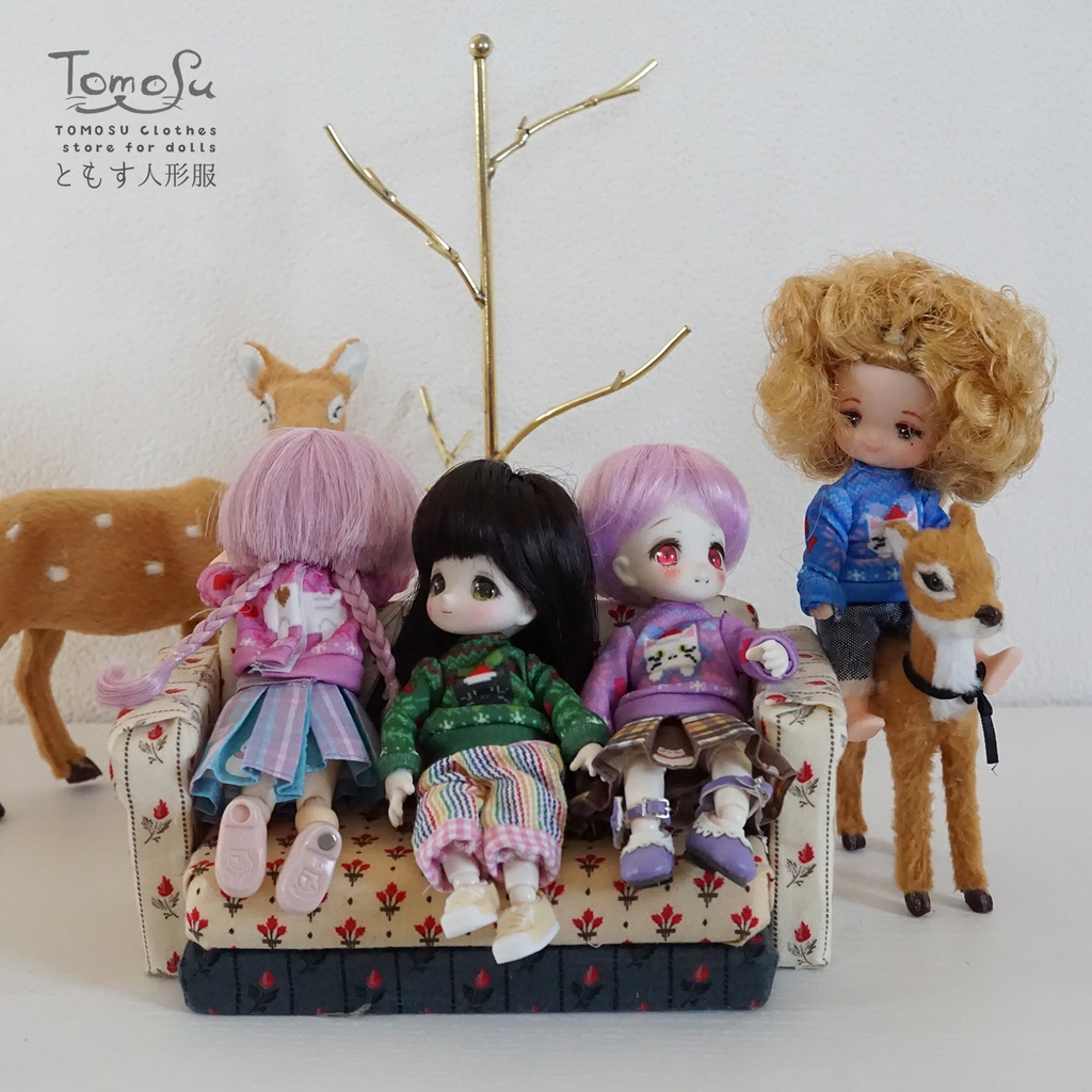 11㎝向けダサセーター風トップス