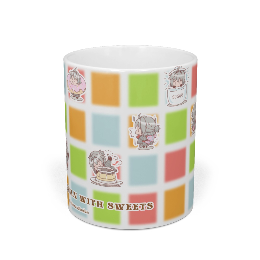 残滓ちゃんマグカップ(withスイーツ)