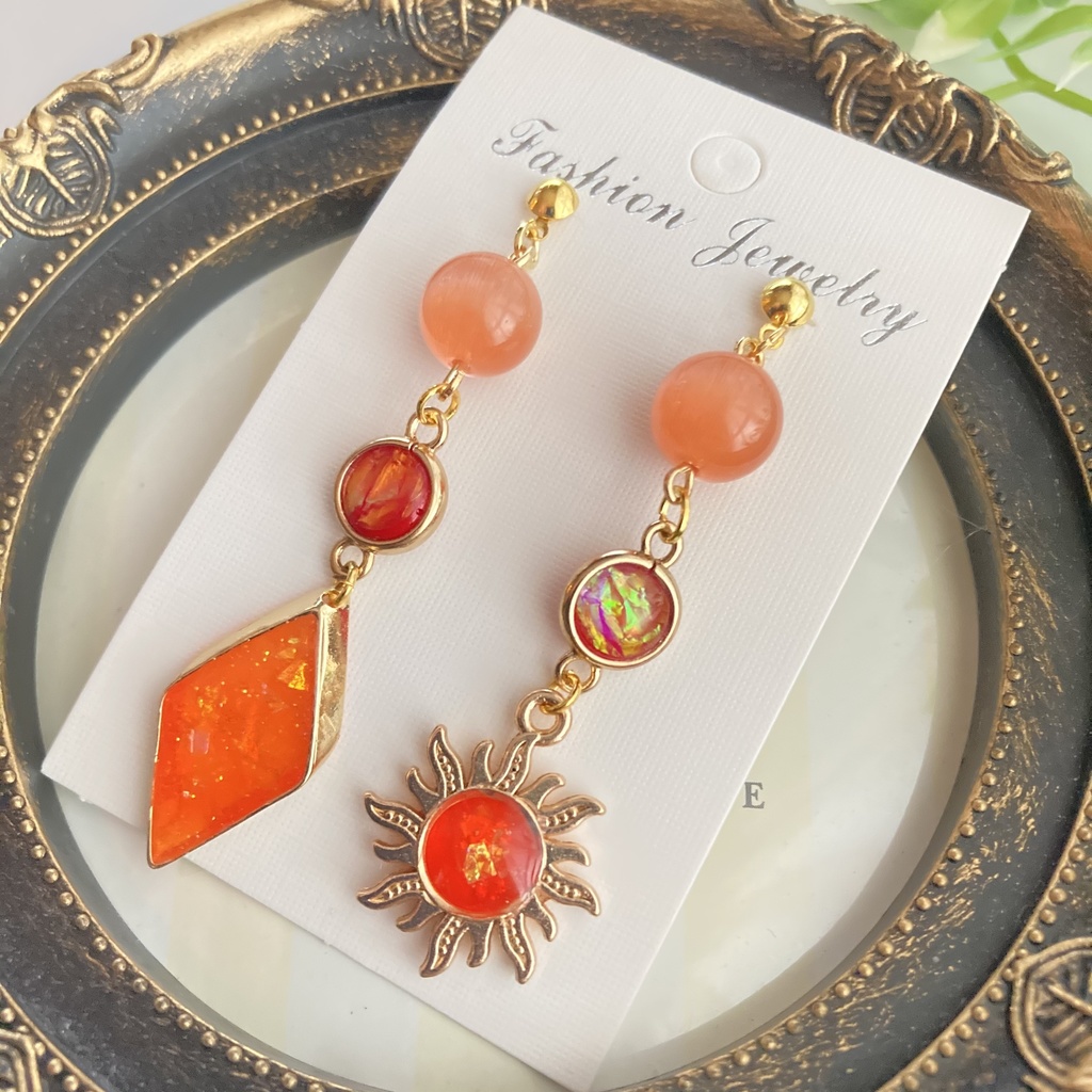 鬼滅の刃/炎柱/煉獄杏寿郎イメージピアス*イヤリング