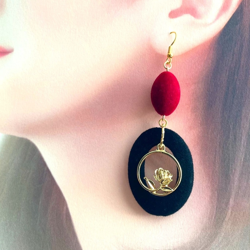 twst/ハーツラビュル寮イメージピアス*イヤリング