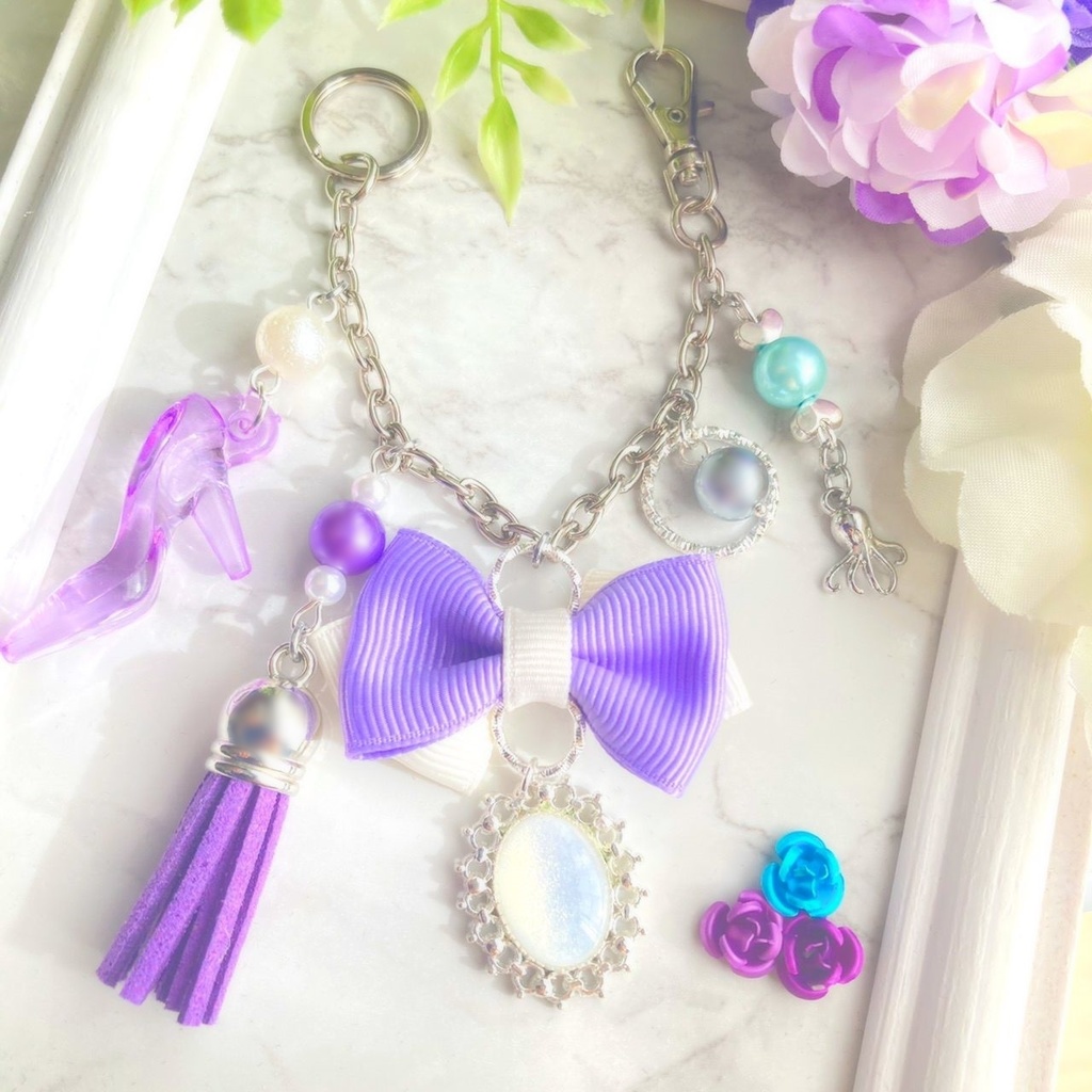 ツイステ/オクタヴィネル寮イメージ*バッグチャーム