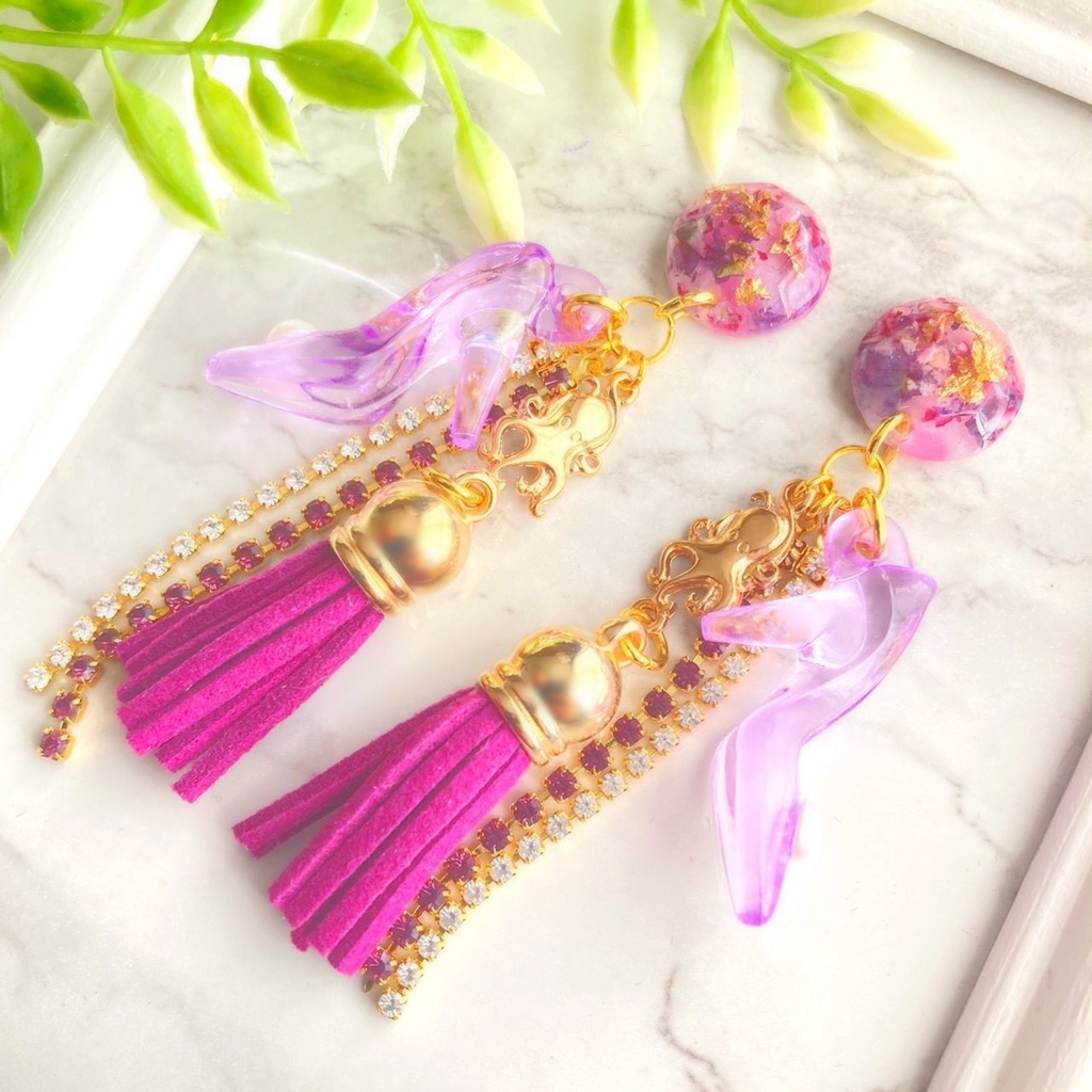 twst/アズールイメージ*ジャラジャラゴージャスピアス