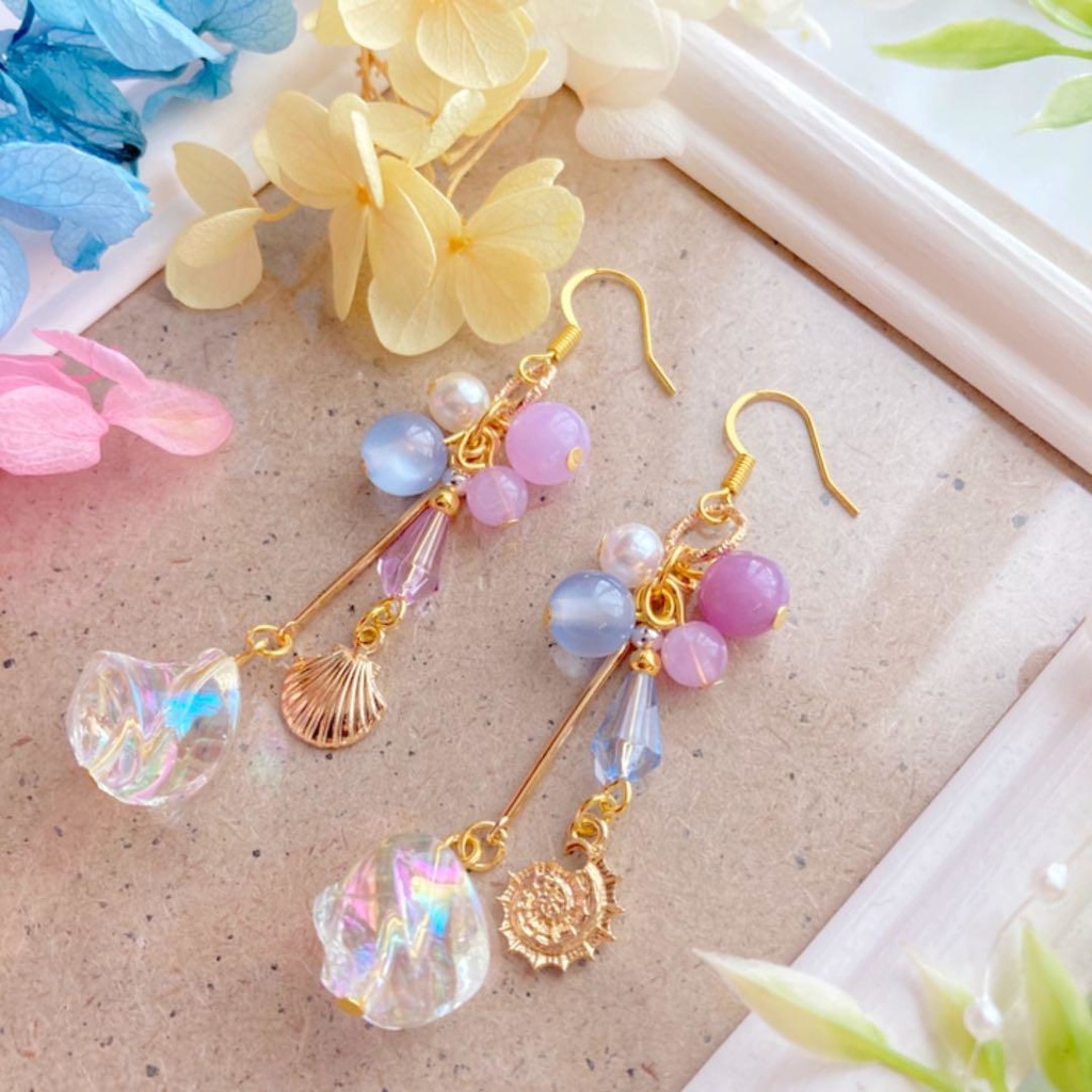 ツイステ/オクタヴィネル寮イメージピアス*イヤリング