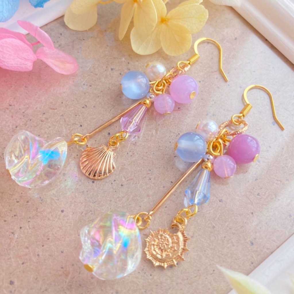 ツイステ/オクタヴィネル寮イメージピアス*イヤリング