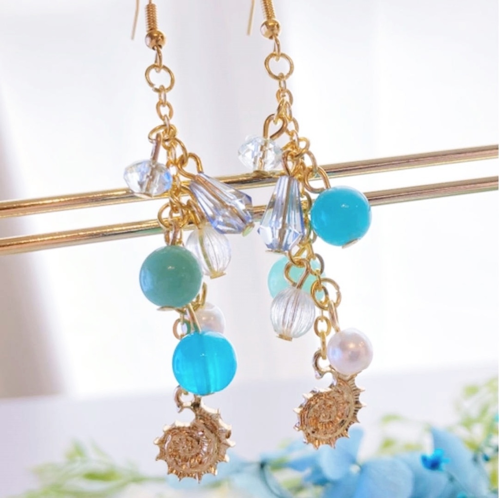 ツイステ/オクタヴィネル寮イメージピアス*イヤリング