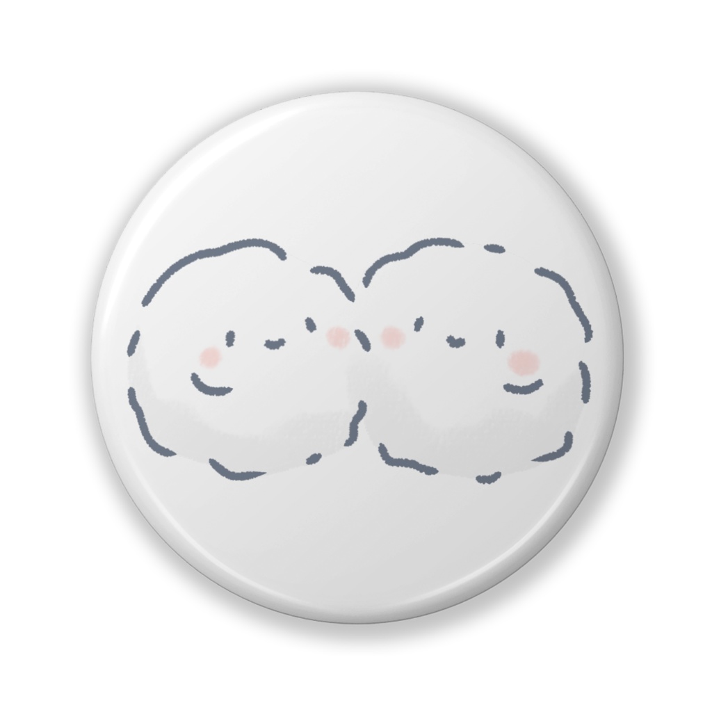 なかよしほこりくん缶バッジ(バリュー)