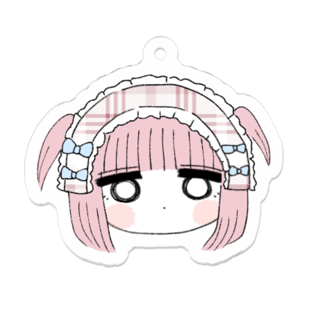 ちびぴんくちゃんアクリルキーホルダー