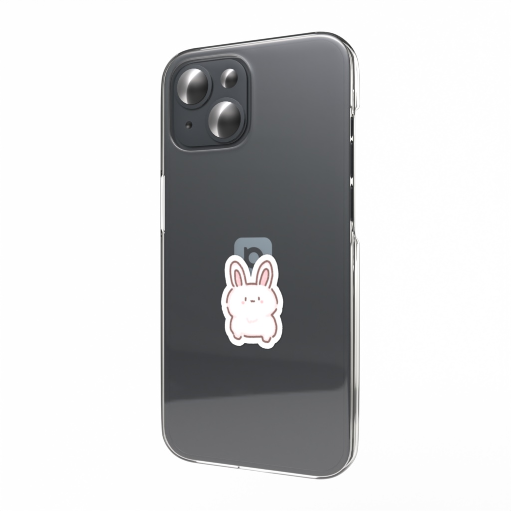 スマホステッカーうさちゃん