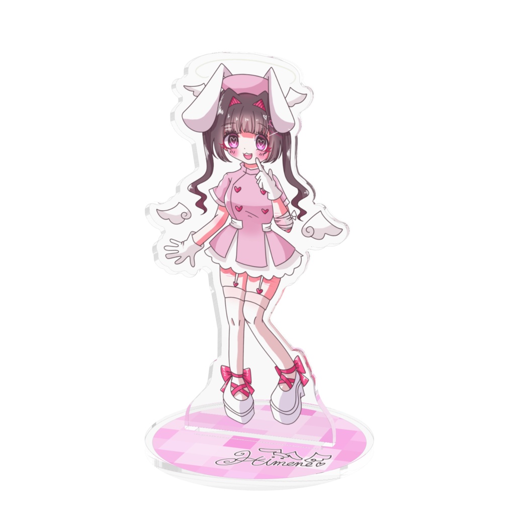 姫音うさぎDiffsinger 立ち絵 アクリルスタンド【サイズ3種類】