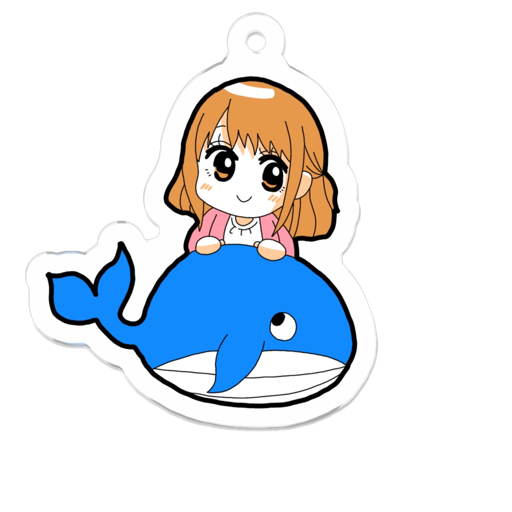 くじらと女の子