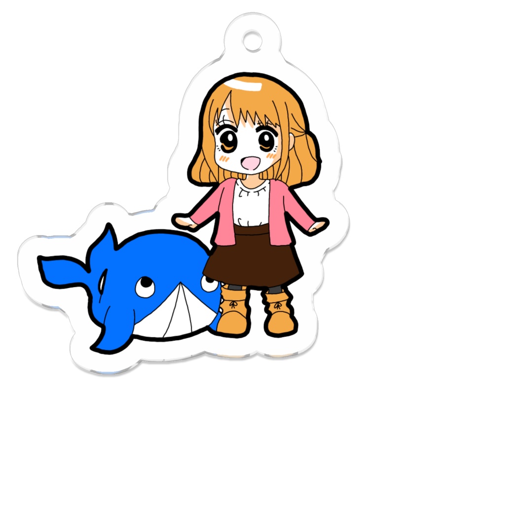 くじらと女の子