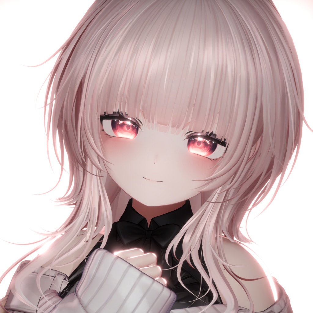 【14アバター対応 VRC Hair】Shade Wolf