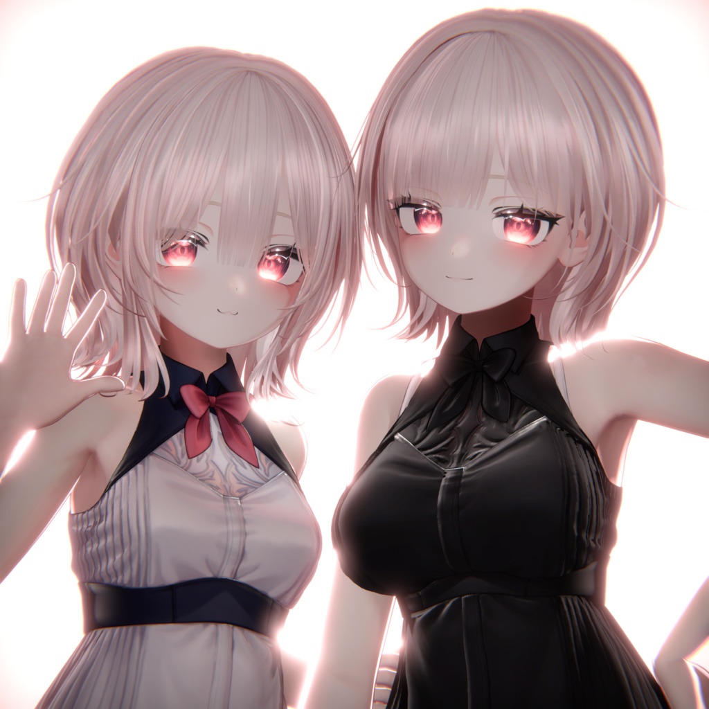 【14アバター対応 VRC Hair】Shade Wolf