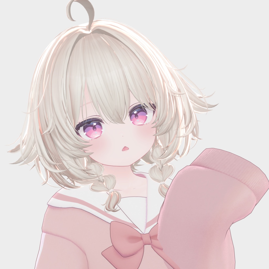 【15アバター対応 VRC Hair】ボサボサショートヘア