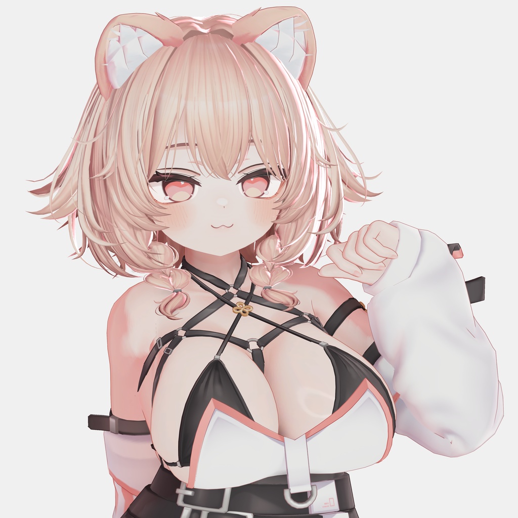 【16アバター対応 VRC Hair】ボサボサショートヘア