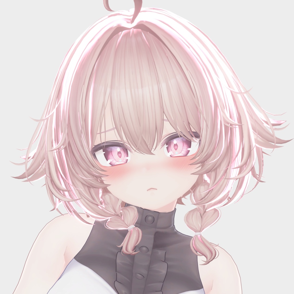 【15アバター対応 VRC Hair】ボサボサショートヘア