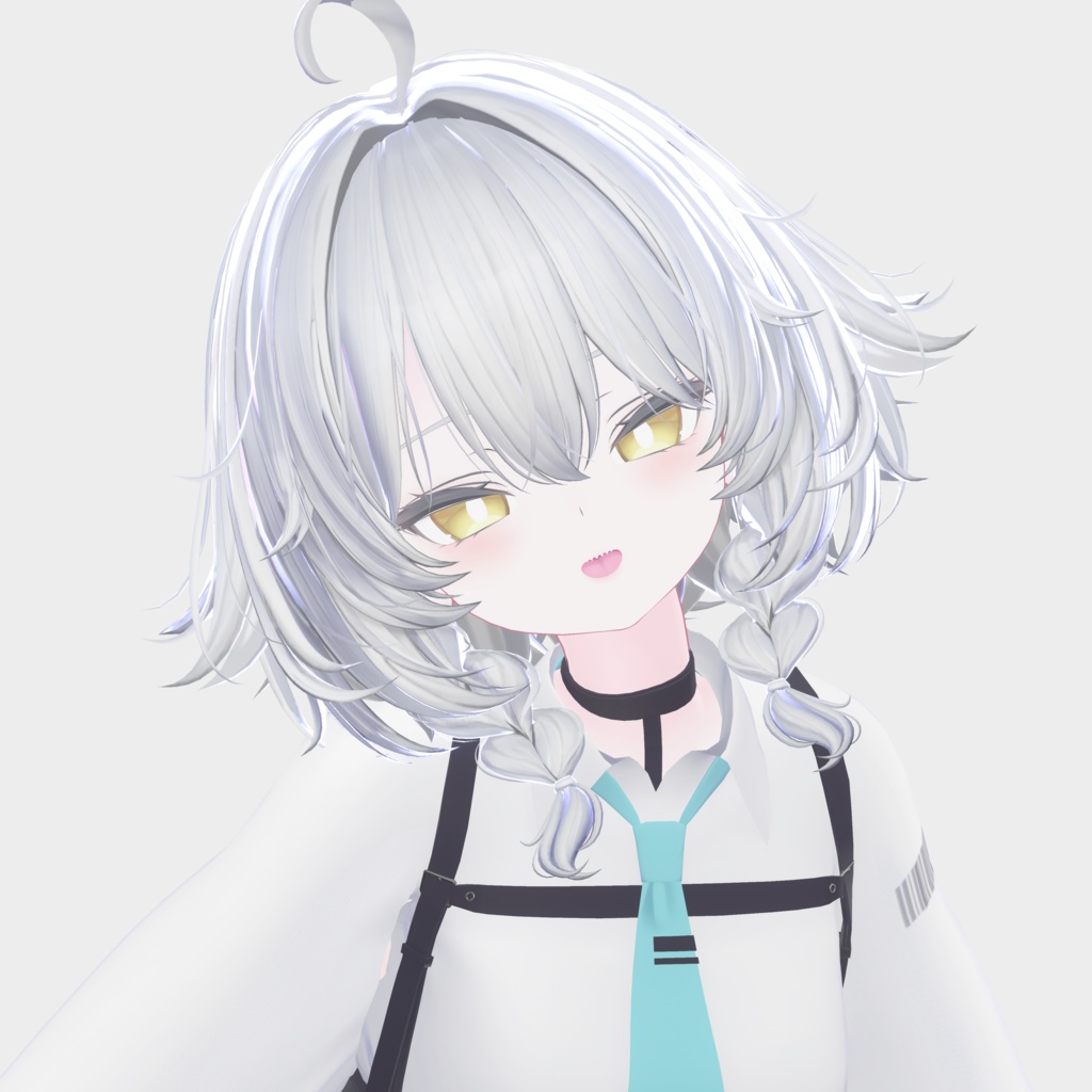 【15アバター対応 VRC Hair】ボサボサショートヘア