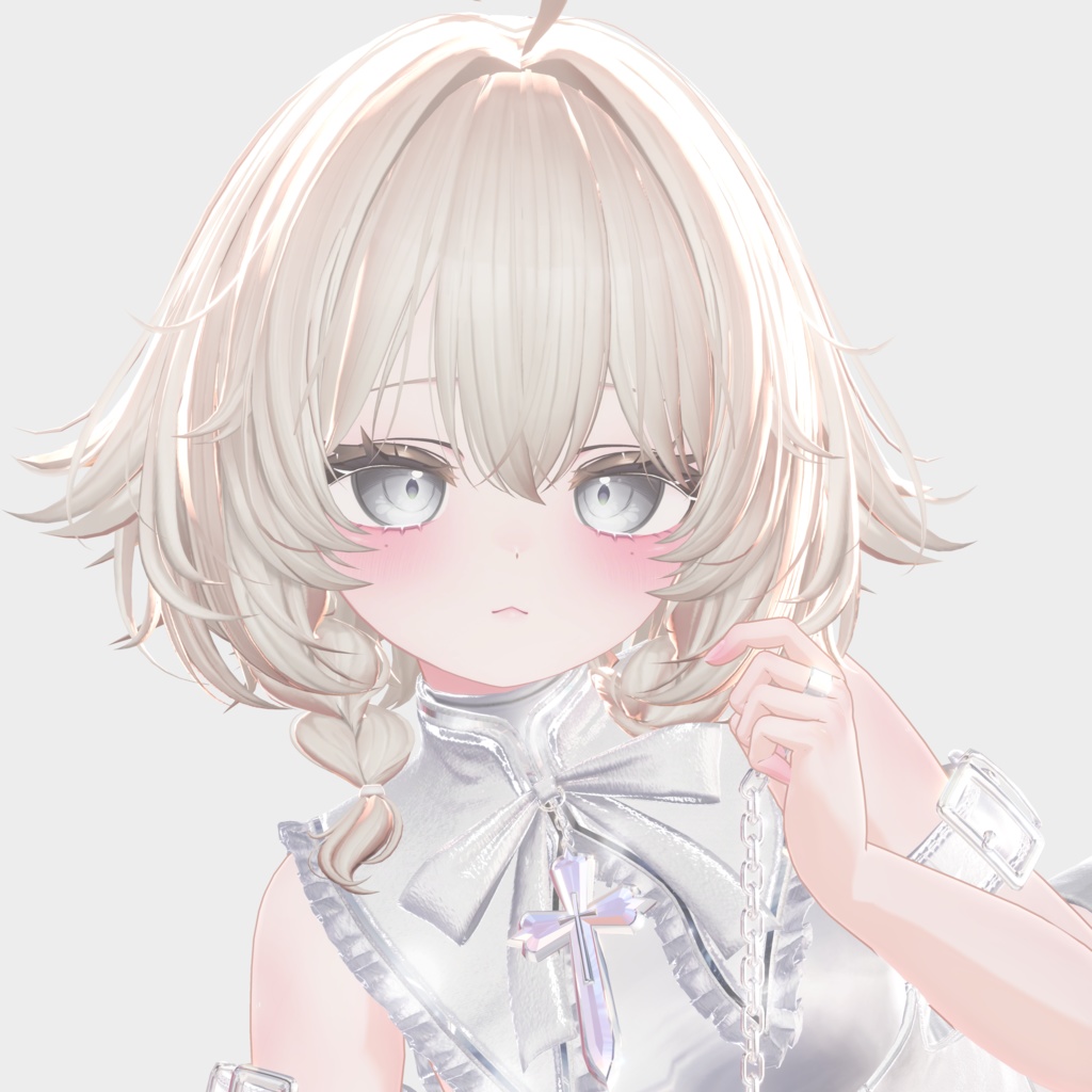 【15アバター対応 VRC Hair】ボサボサショートヘア