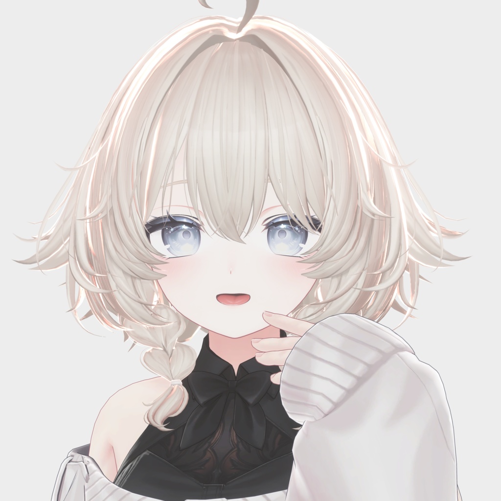 【15アバター対応 VRC Hair】ボサボサショートヘア