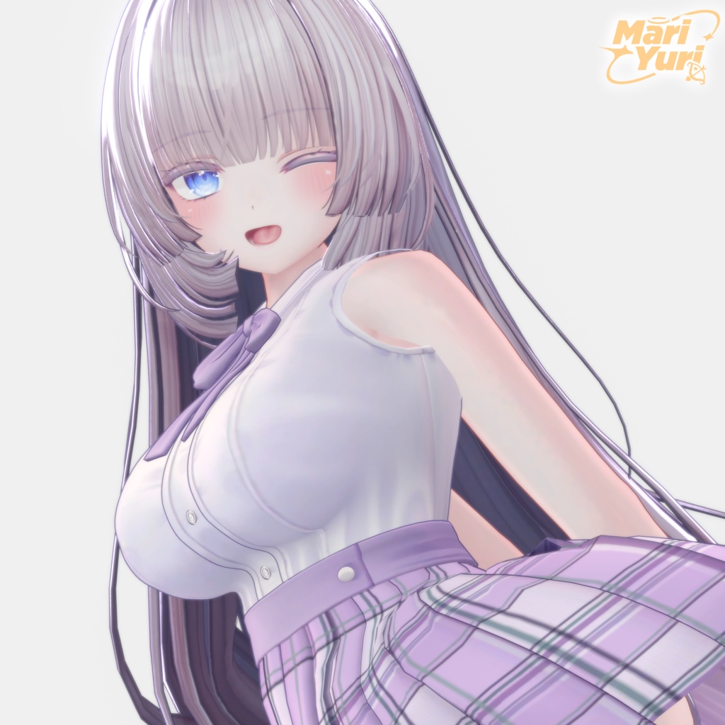 【13アバター対応 VRC Hair】 きつねさまヘア