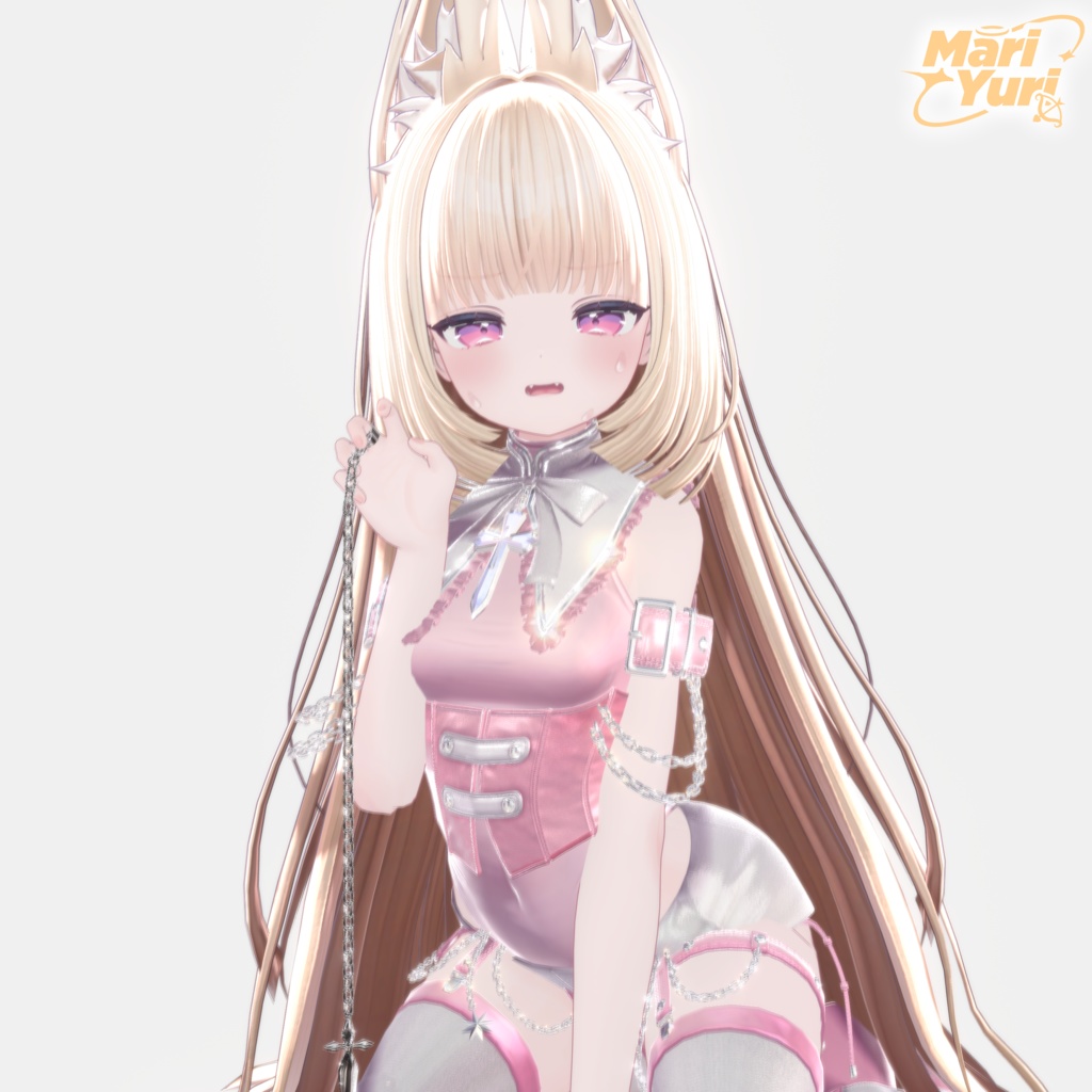 【13アバター対応 VRC Hair】 きつねさまヘア