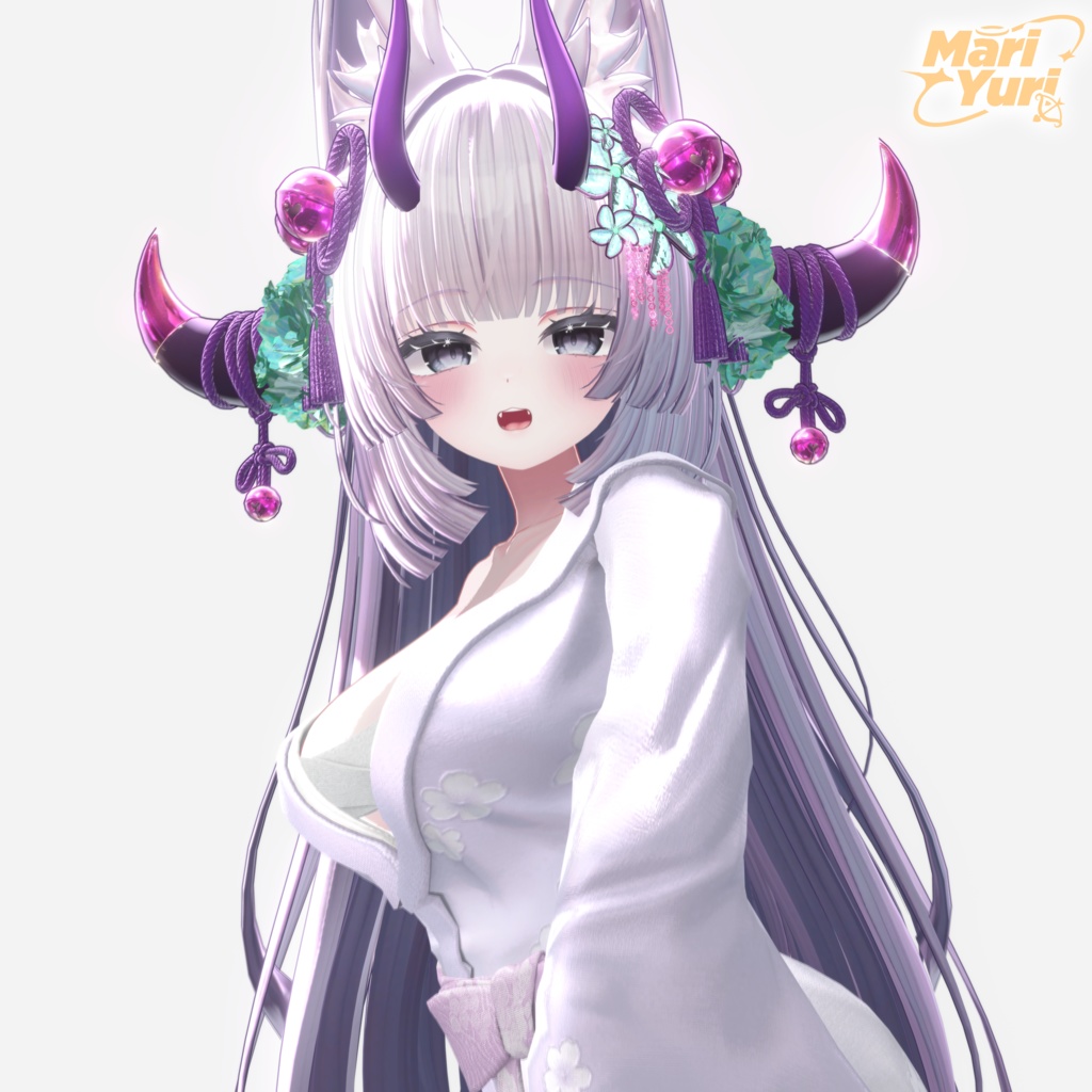 【13アバター対応 VRC Hair】 きつねさまヘア