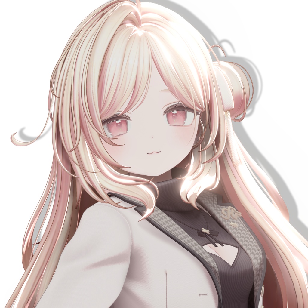 【12アバター対応 VRC Hair】Rosy Loop