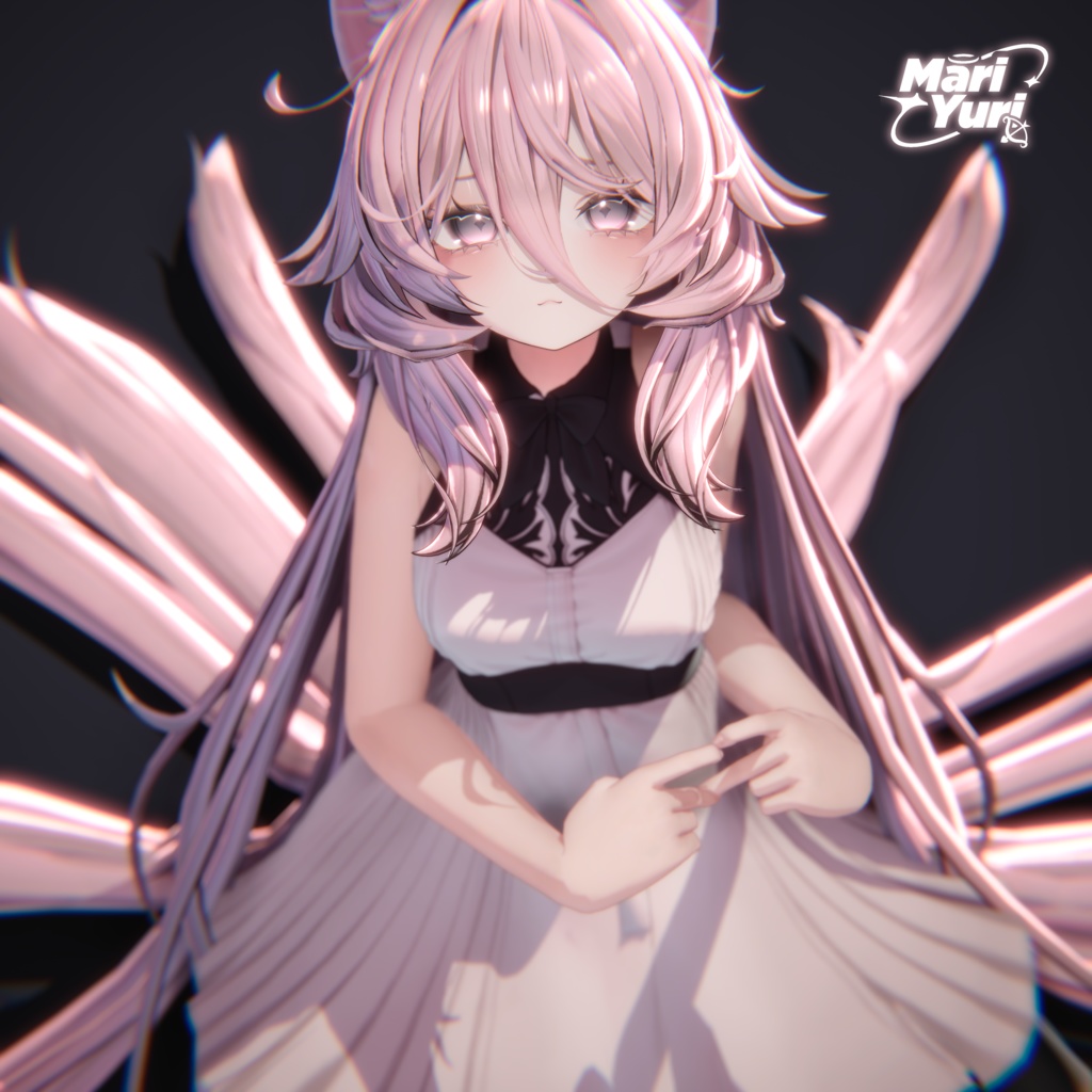 ✨Sale✨【12アバター対応 VRC Hair】ふわとろロングロングロングヘア