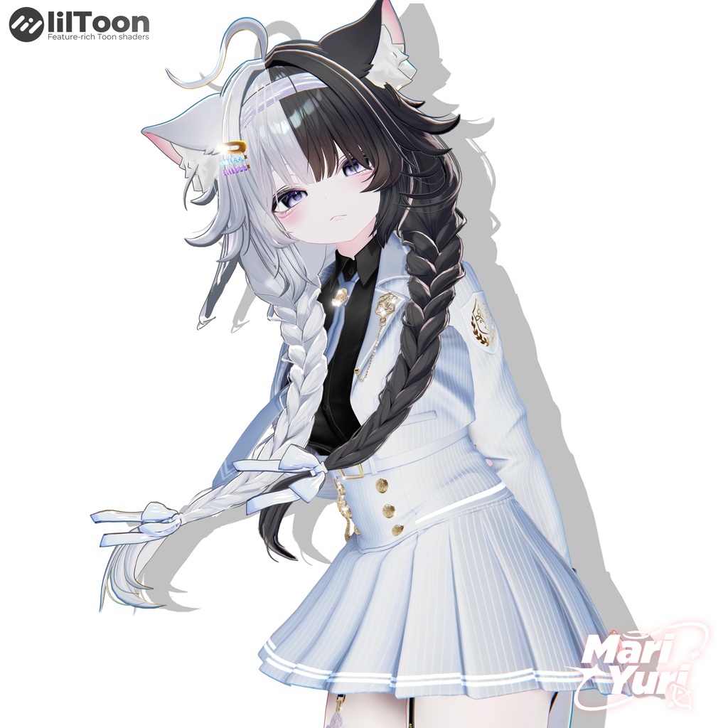 ✨SALE ✨【16アバター対応 VRC Hair】Nya nya nya