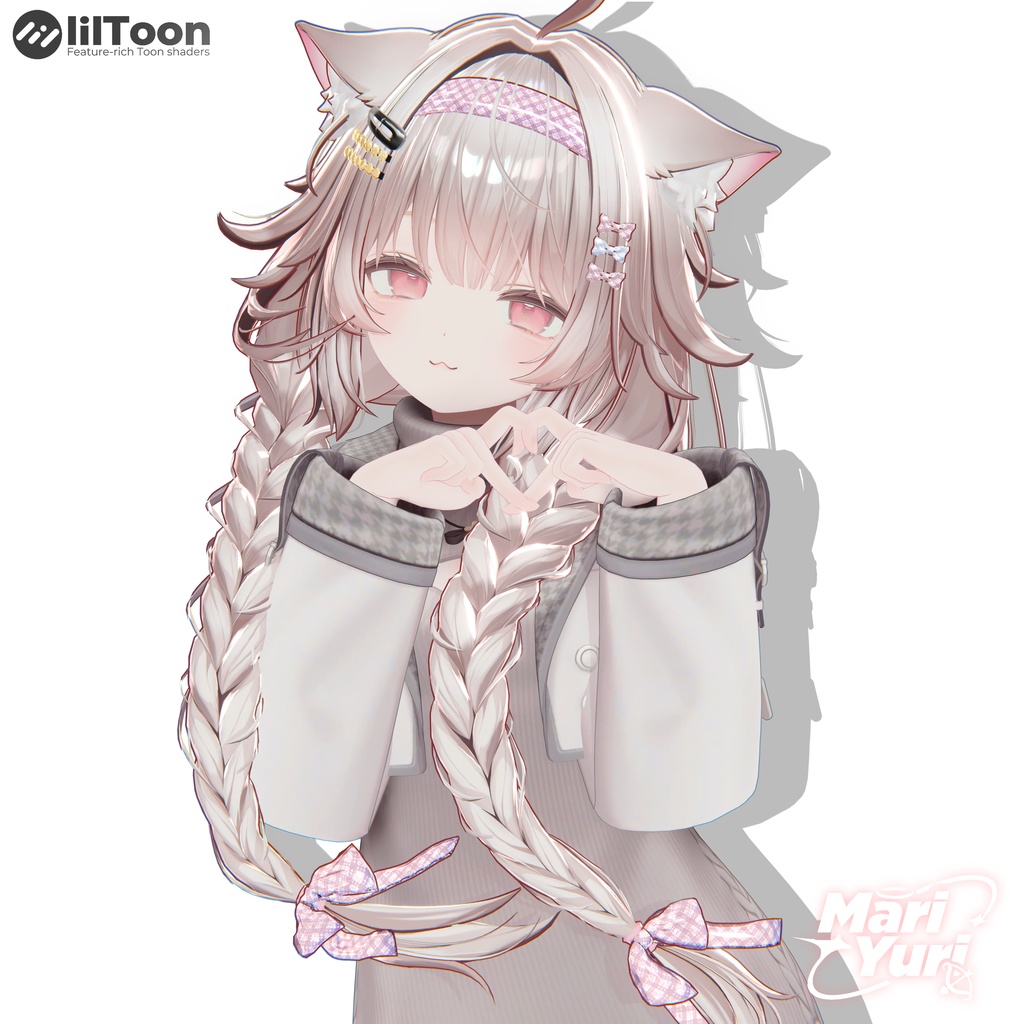 ✨SALE ✨【16アバター対応 VRC Hair】Nya nya nya