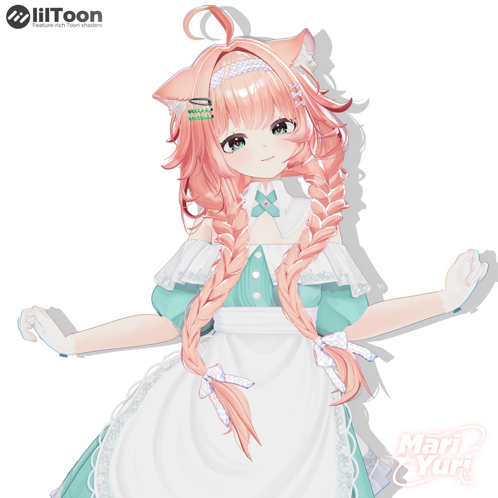 ✨SALE ✨【16アバター対応 VRC Hair】Nya nya nya