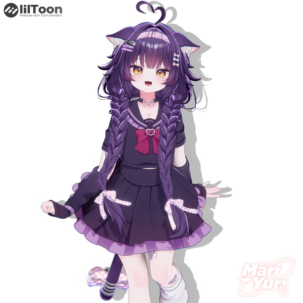 ✨SALE ✨【16アバター対応 VRC Hair】Nya nya nya