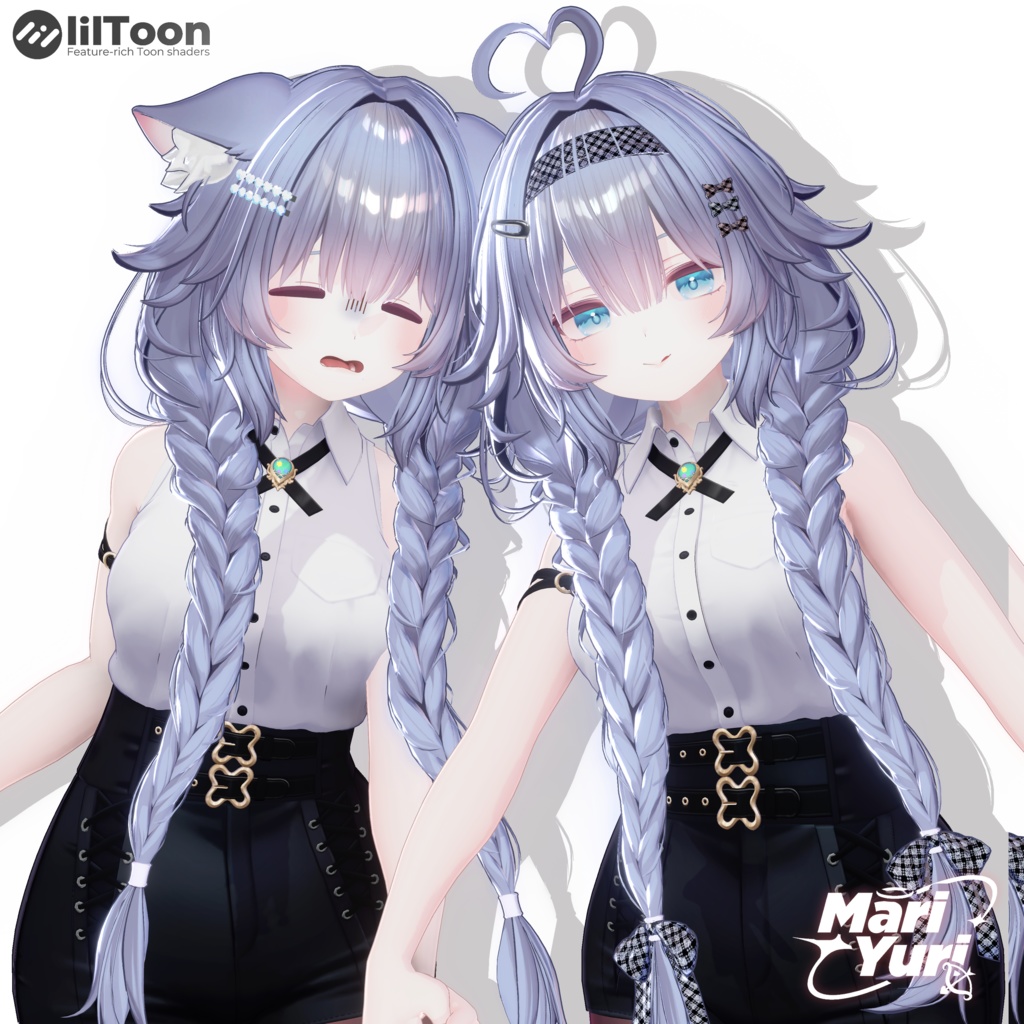 ✨SALE ✨【16アバター対応 VRC Hair】Nya nya nya