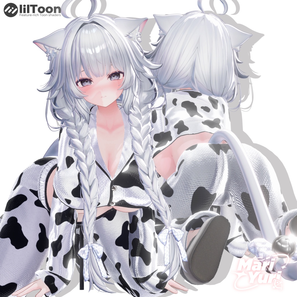 ✨SALE ✨【16アバター対応 VRC Hair】Nya nya nya