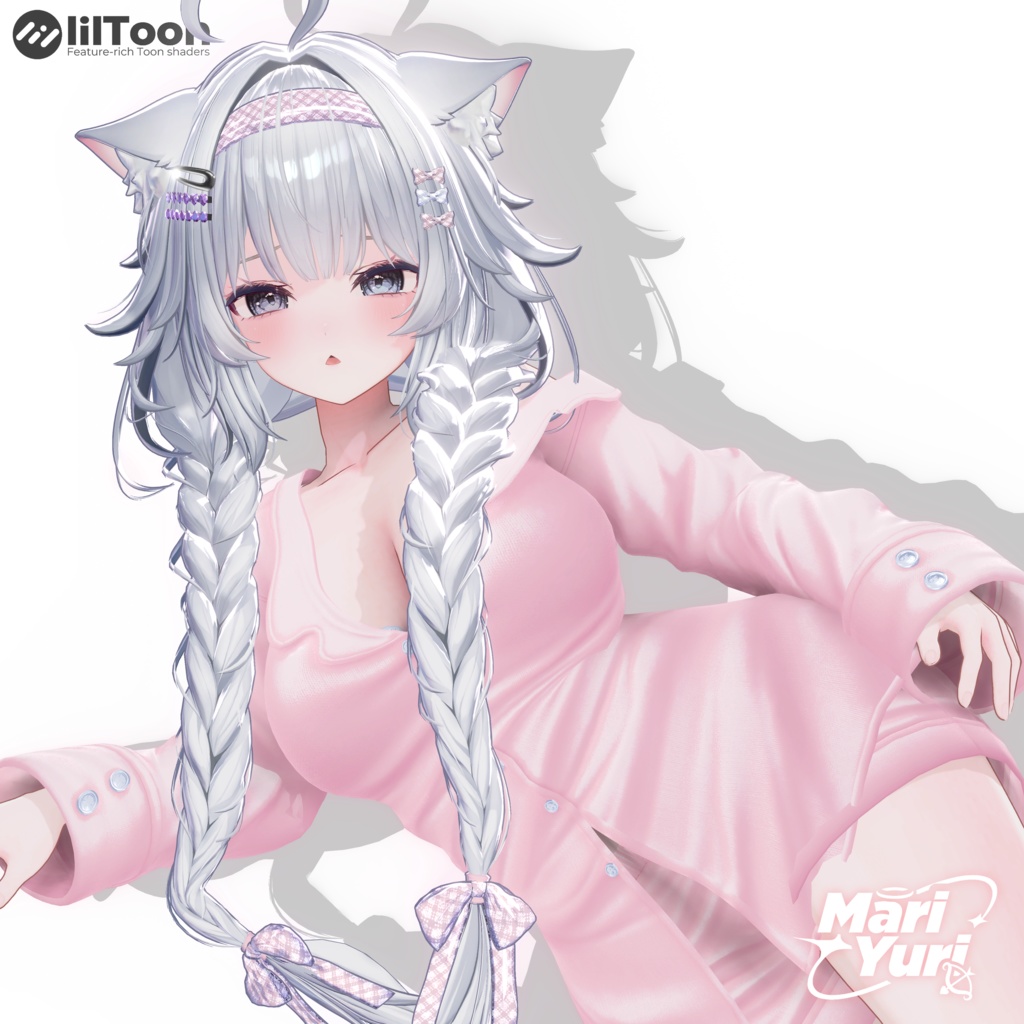 ✨SALE ✨【16アバター対応 VRC Hair】Nya nya nya