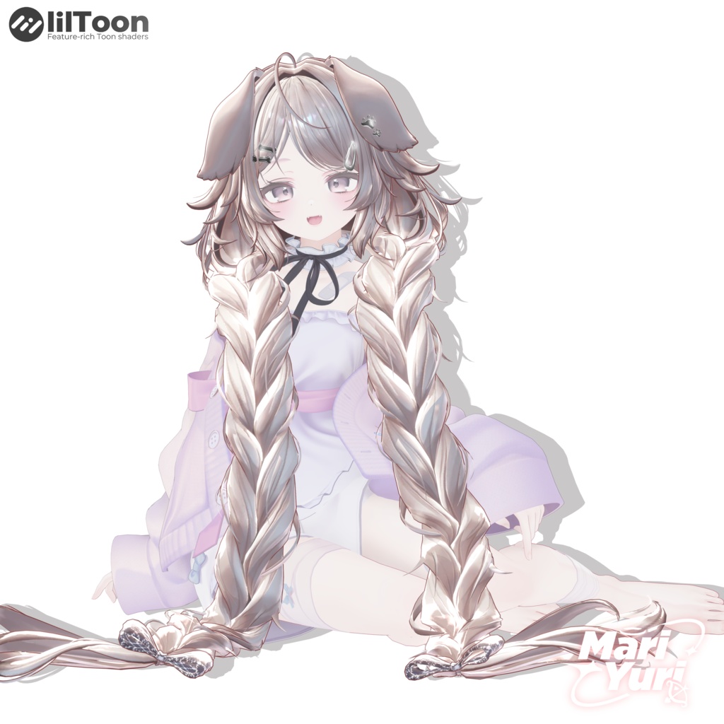 ✨SALE ✨【16アバター対応 VRC Hair】Wan wan wan