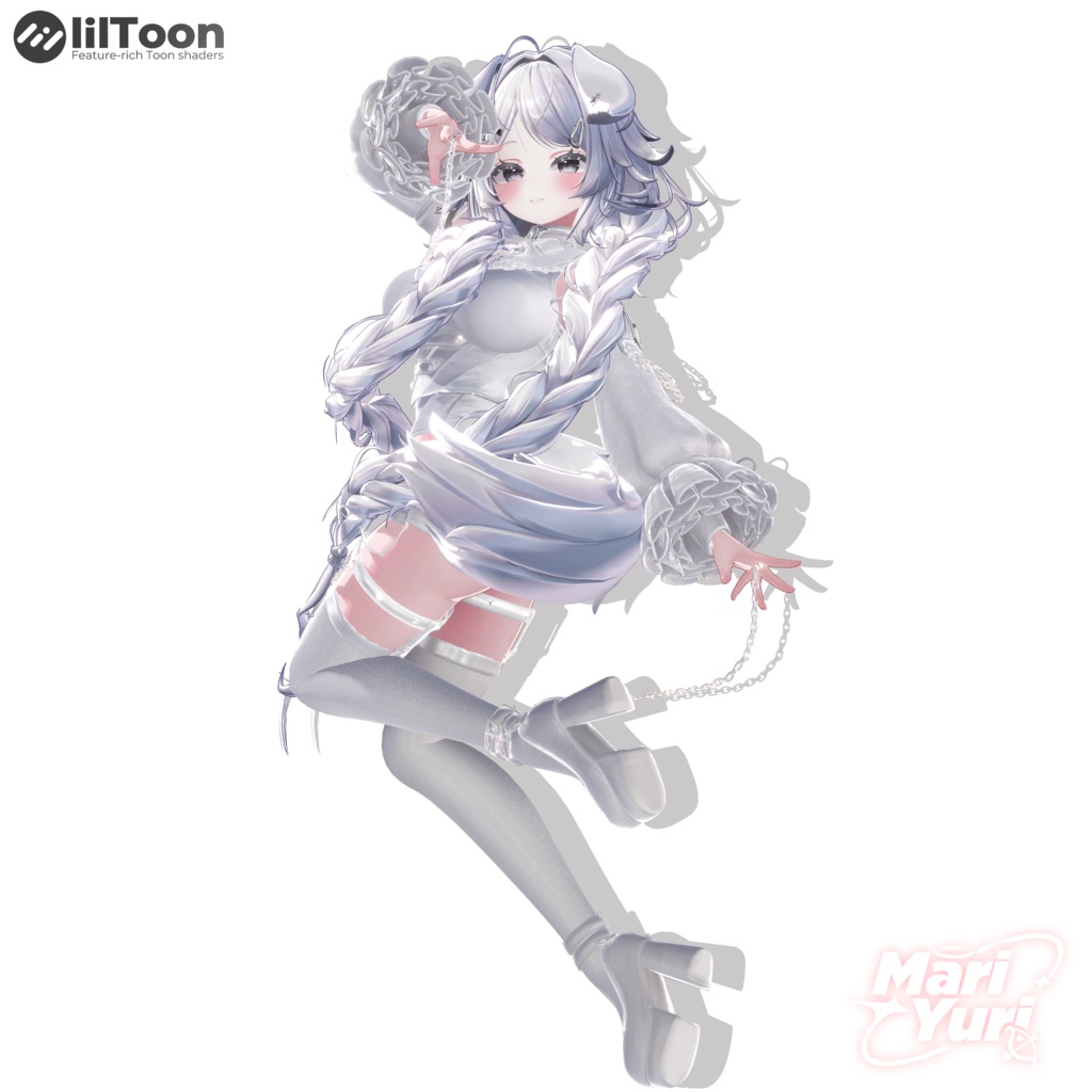 ✨SALE ✨【16アバター対応 VRC Hair】Wan wan wan