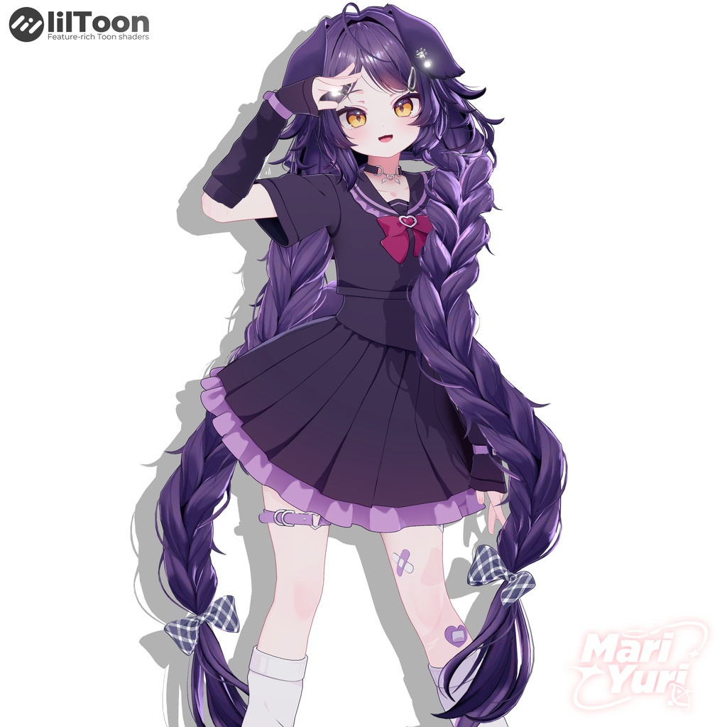 ✨SALE ✨【16アバター対応 VRC Hair】Wan wan wan