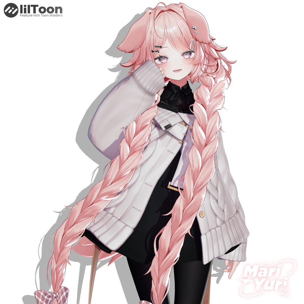 ✨SALE ✨【16アバター対応 VRC Hair】Wan wan wan