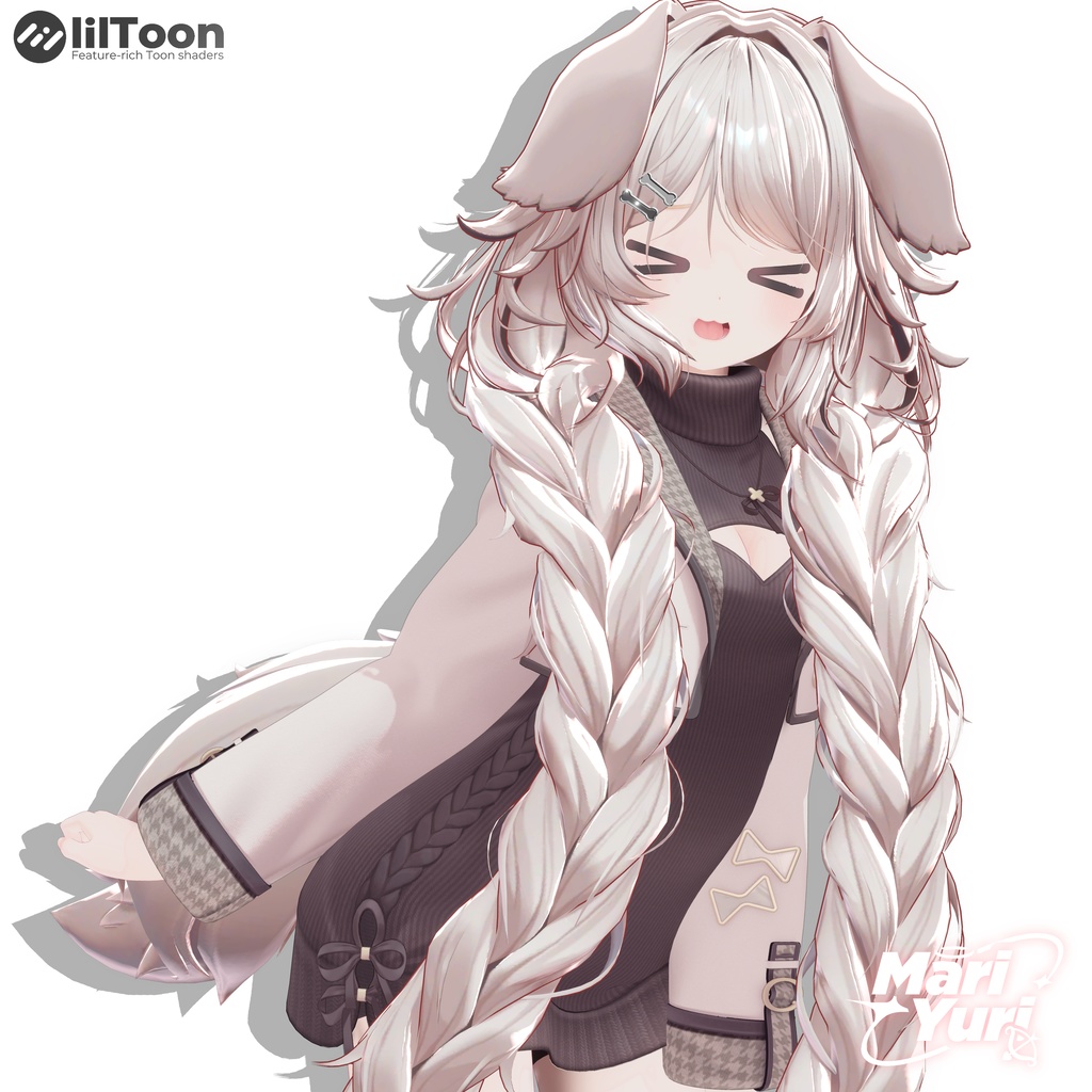 ✨SALE ✨【16アバター対応 VRC Hair】Wan wan wan