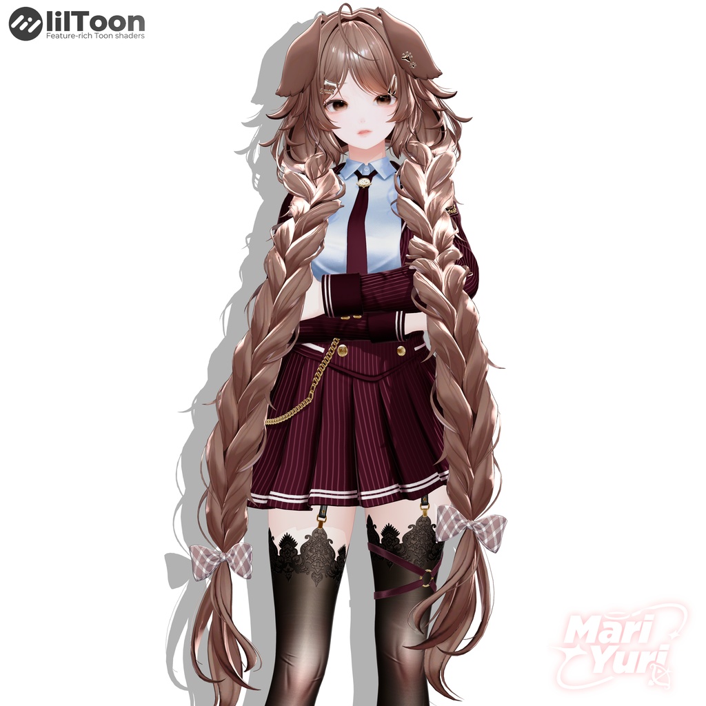 ✨SALE ✨【16アバター対応 VRC Hair】Wan wan wan