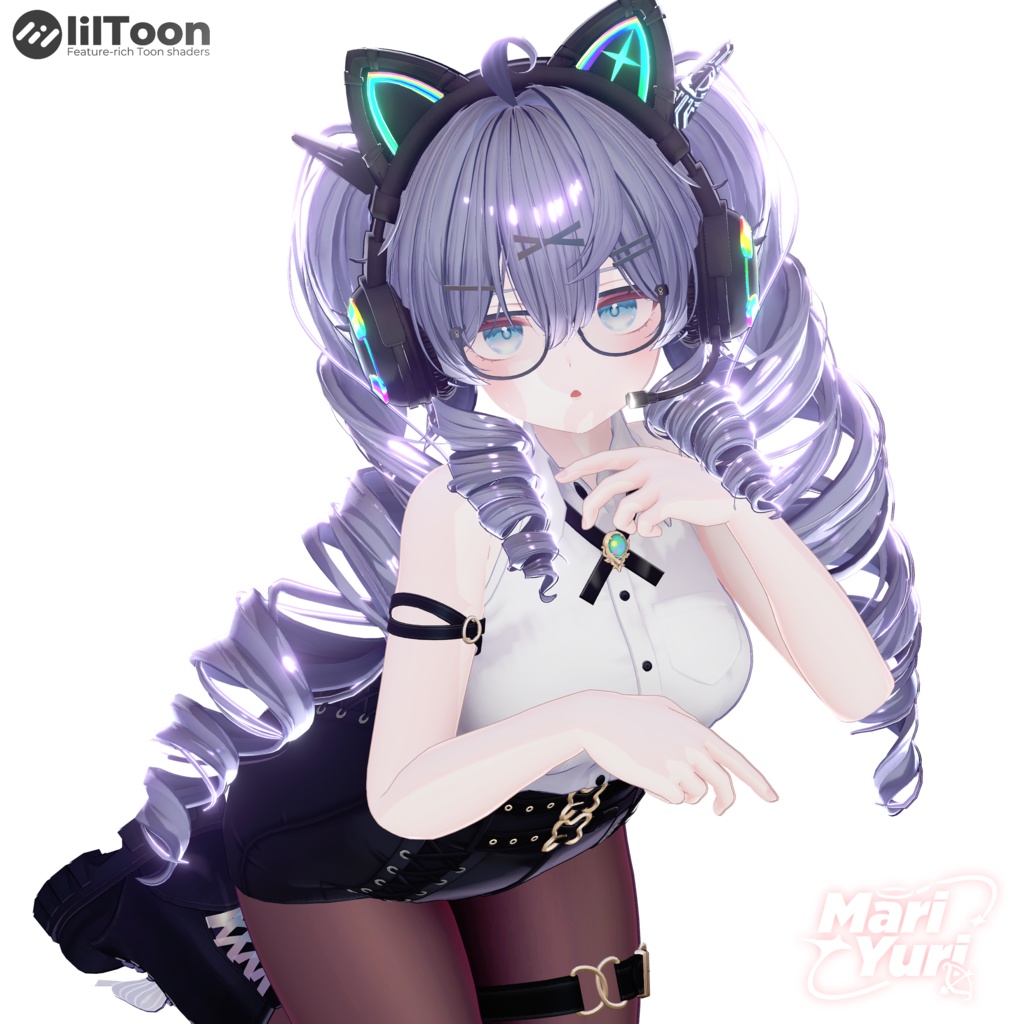 ✨SALE ✨【12アバター対応 VRC Hair】Twinkle☆Cat