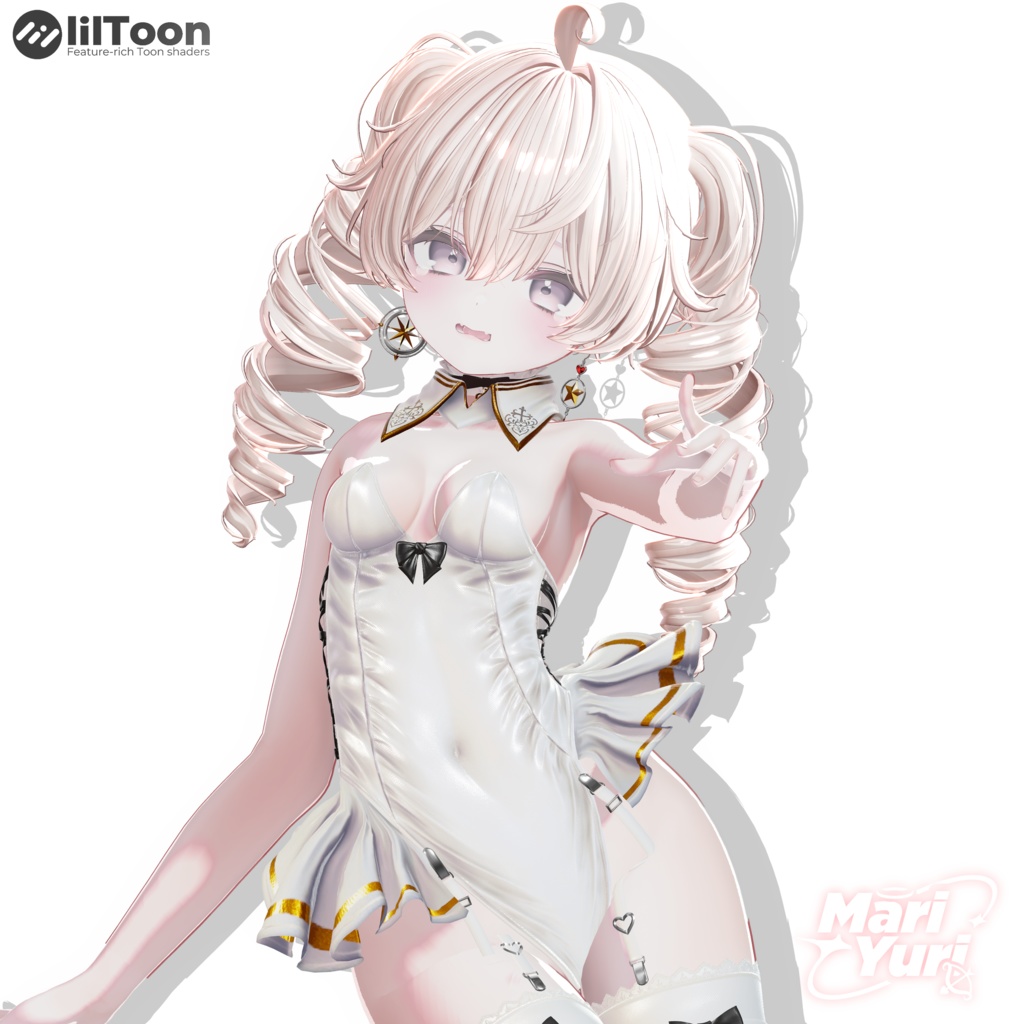 ✨SALE ✨【12アバター対応 VRC Hair】Twinkle☆Cat