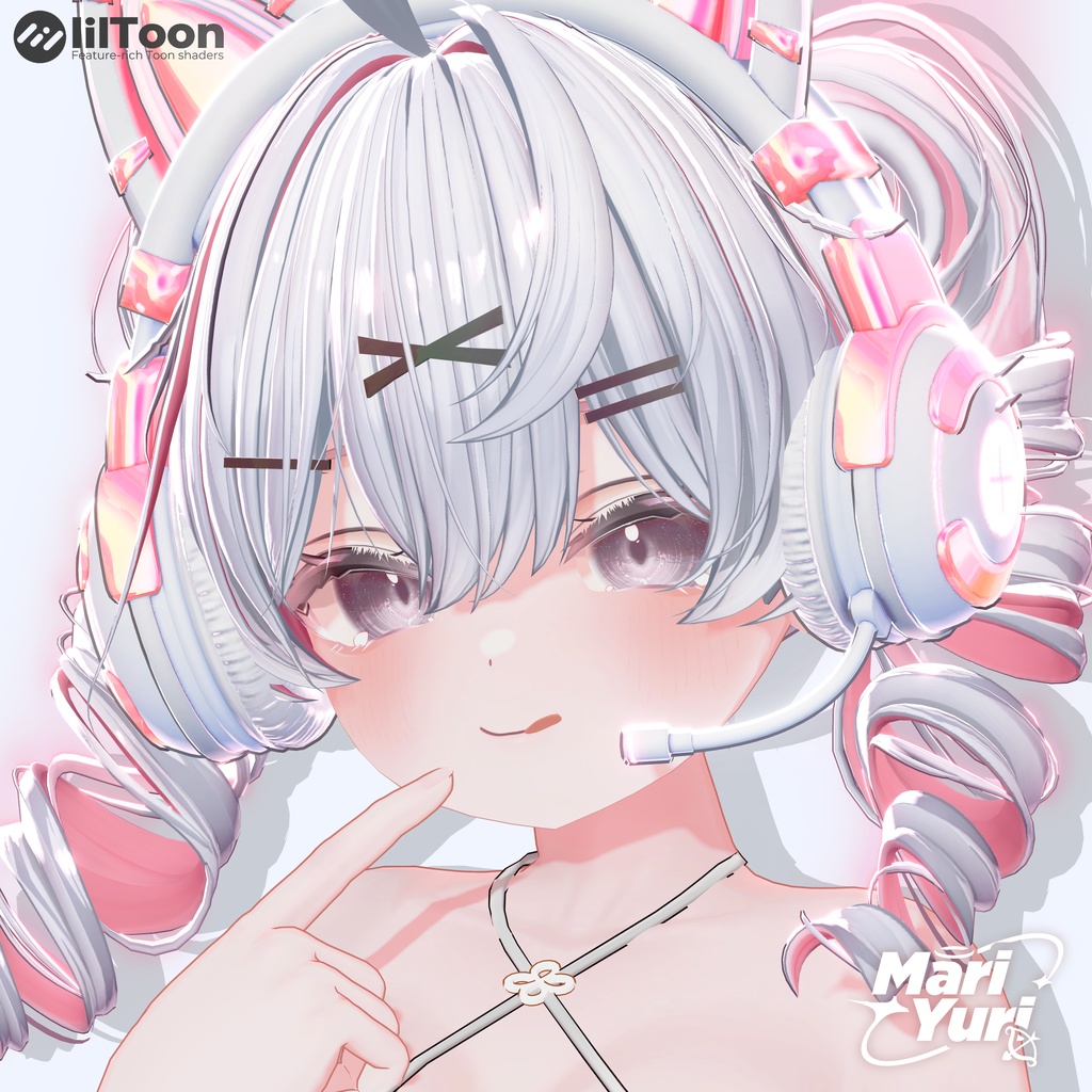 ✨SALE ✨【12アバター対応 VRC Hair】Twinkle☆Cat