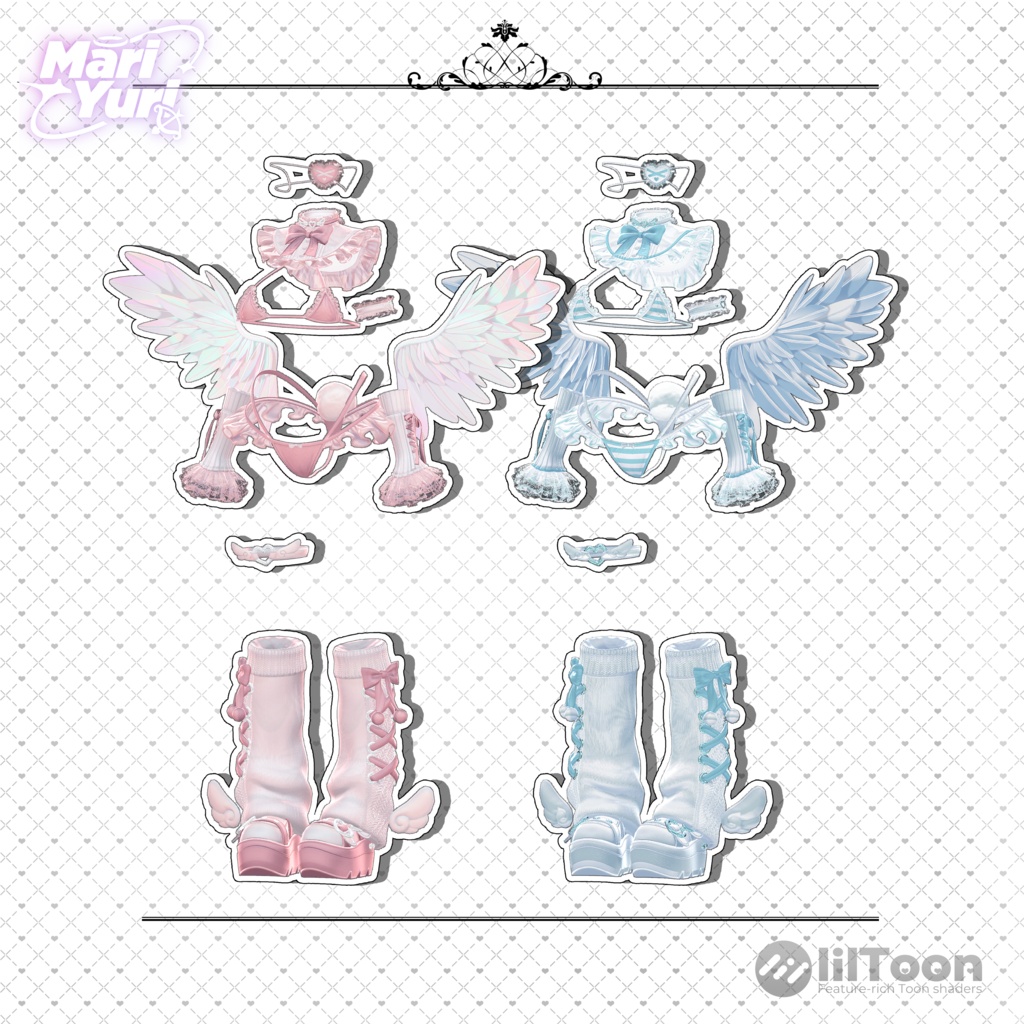 ✨Sale✨ʚ Bunny Angel Bikini ɞ 【12アバター対応 】
