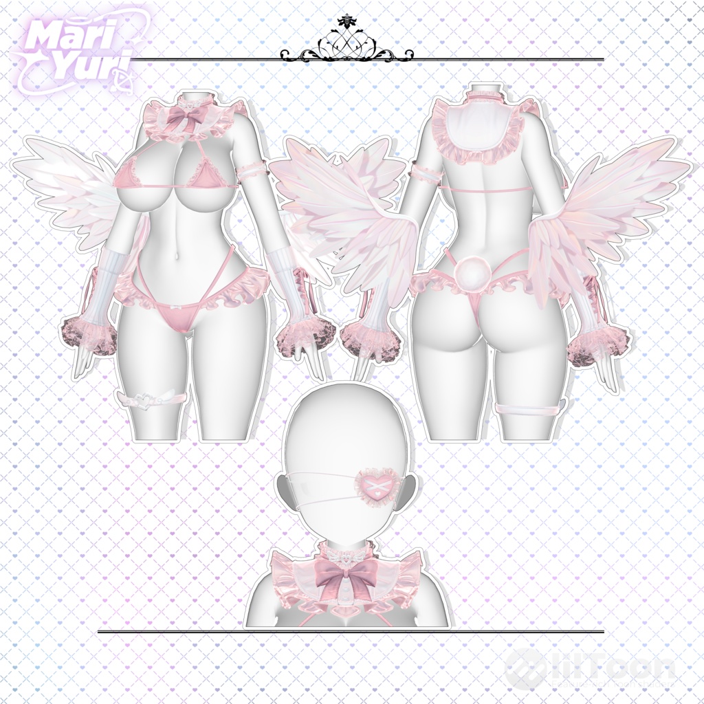 ✨Sale✨ʚ Bunny Angel Bikini ɞ 【12アバター対応 】