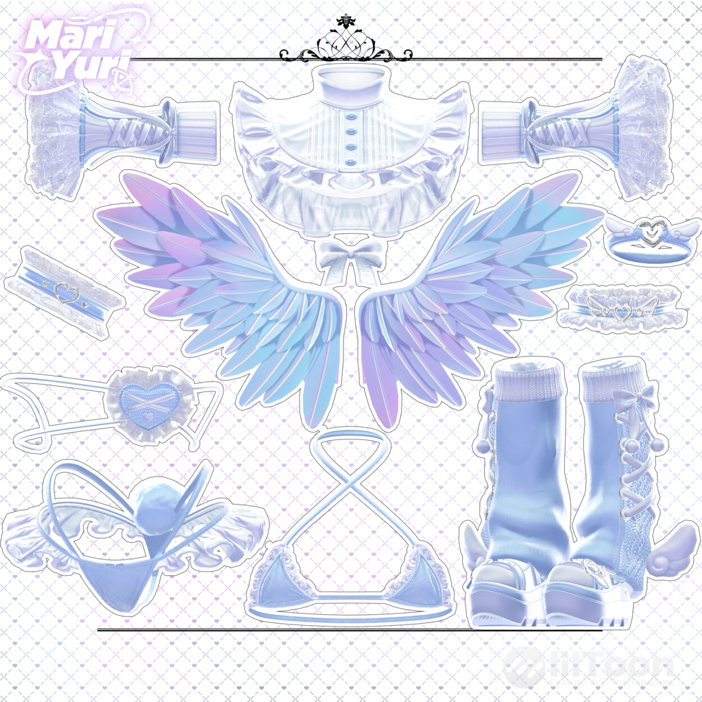 ✨Sale✨ʚ Bunny Angel Bikini ɞ 【12アバター対応 】