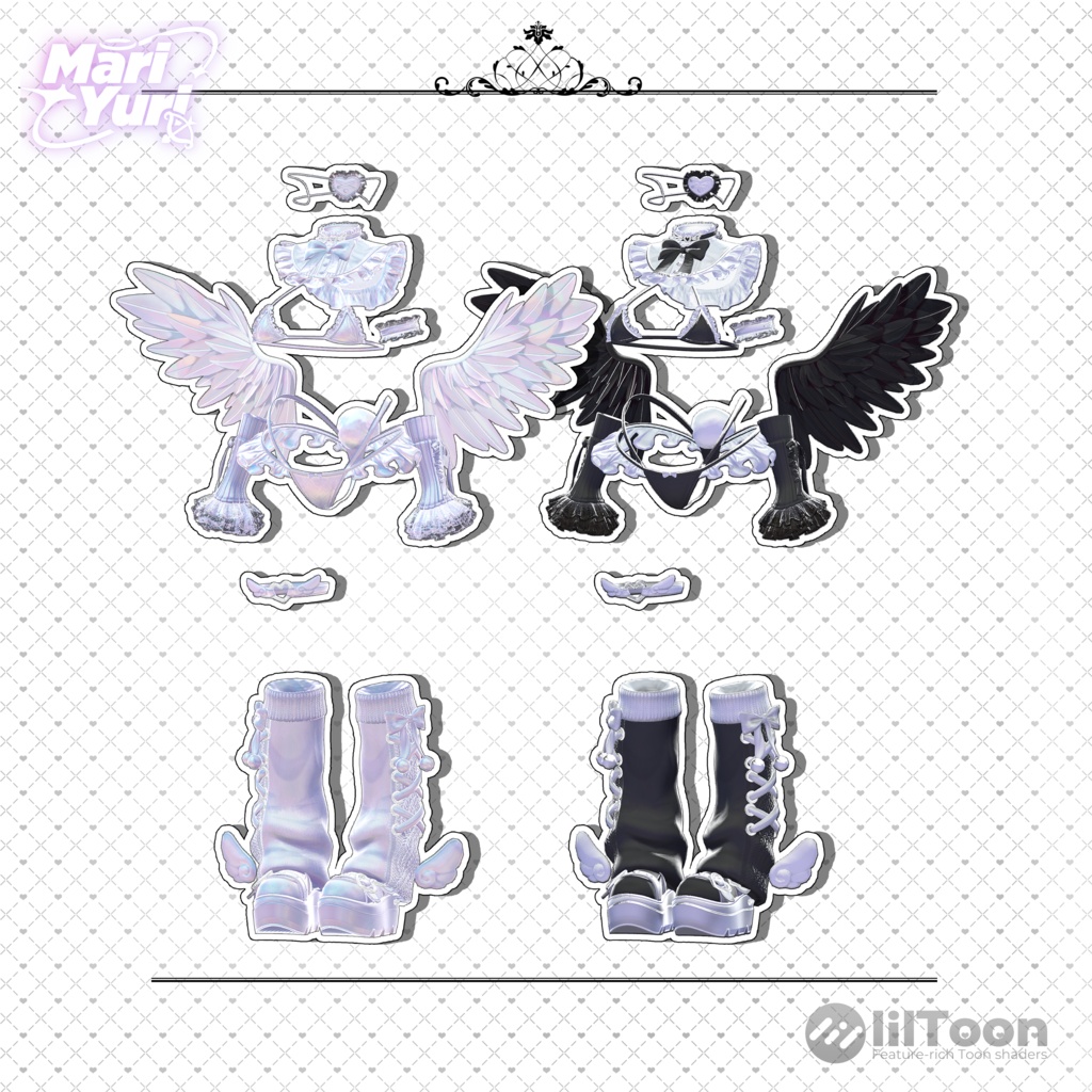 ✨Sale✨ʚ Bunny Angel Bikini ɞ 【12アバター対応 】